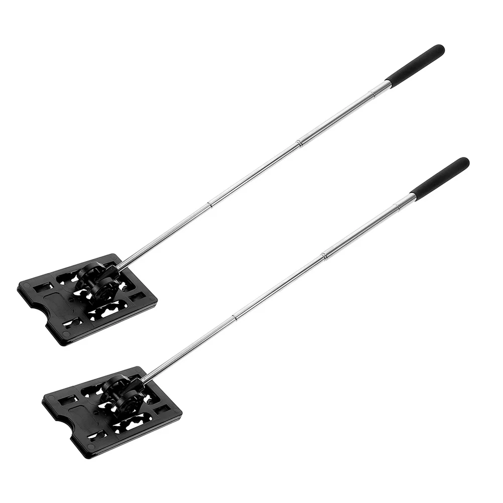 

2Pcs Parking Card Stick Telescoping Arm for Car Temporary Parking Aid Versatile Plastic Badge Holder Tool Gate Drop Rod