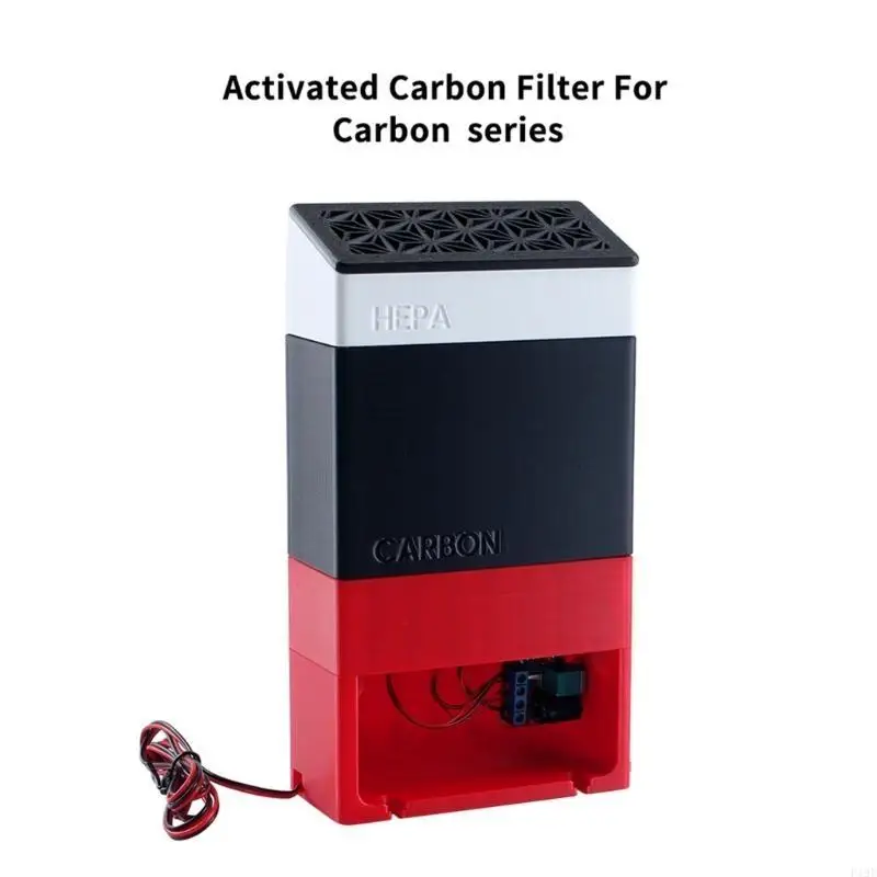 

3D Printer Activating Carbon Air Filter Cartridge for X1C/P1P/P1S Series Air Purification Filter Replacement Easy F19E