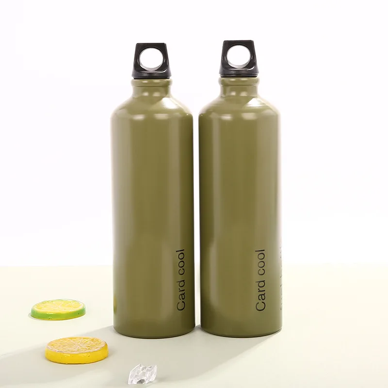 Aluminum Alloy Thickened Fuel Storage Bottle Oil Tank Oil Pot Alcohol Bottle 750ML Gasoline Bottle