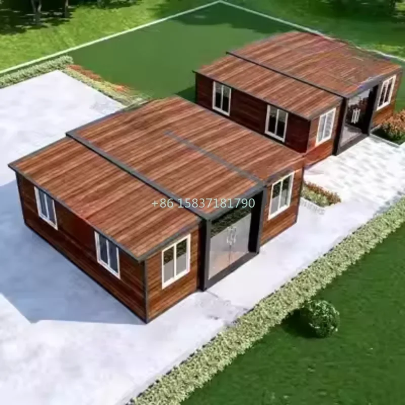 Modern Design Container House Luxury Expandable Folding House Light Steel Frame Granny Flat Portable Prefabricated Tiny Home