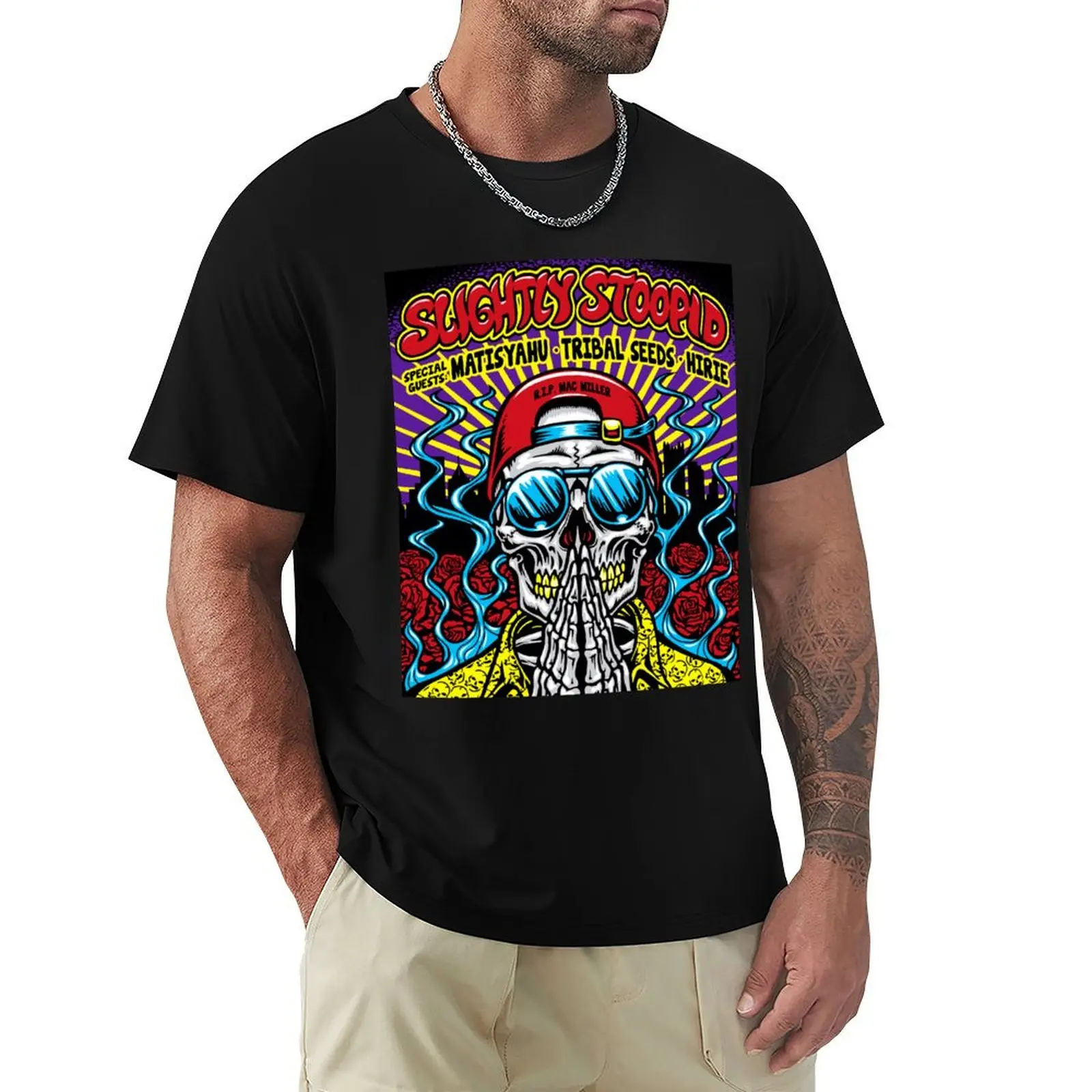 slightly prays tour stoopid 2019 2020 pariman T-Shirt printed t shirts for man T-Shirt