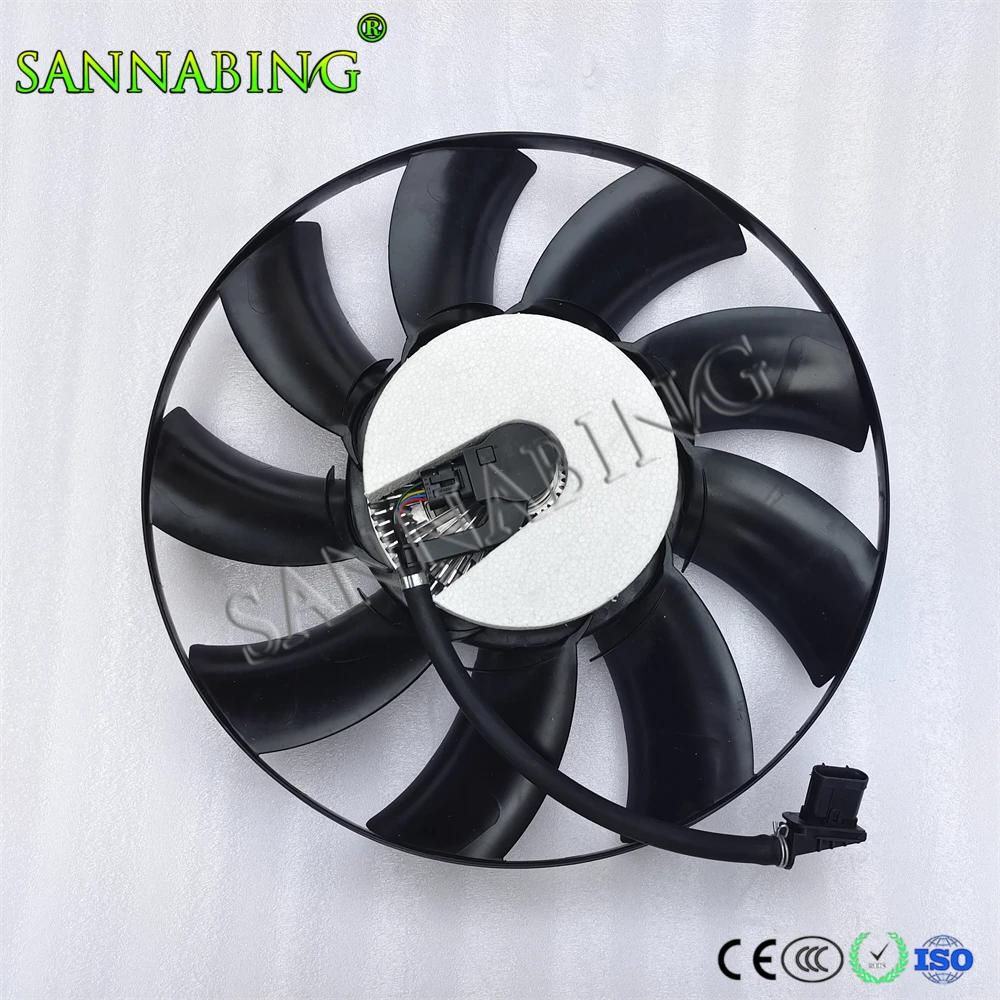 Fan and Blade ENGINE Cooling Electric Radiator Fan Motor Unit for LAND ROVER Discovery 3 Discovery 4 Range Rover Sport LR012644