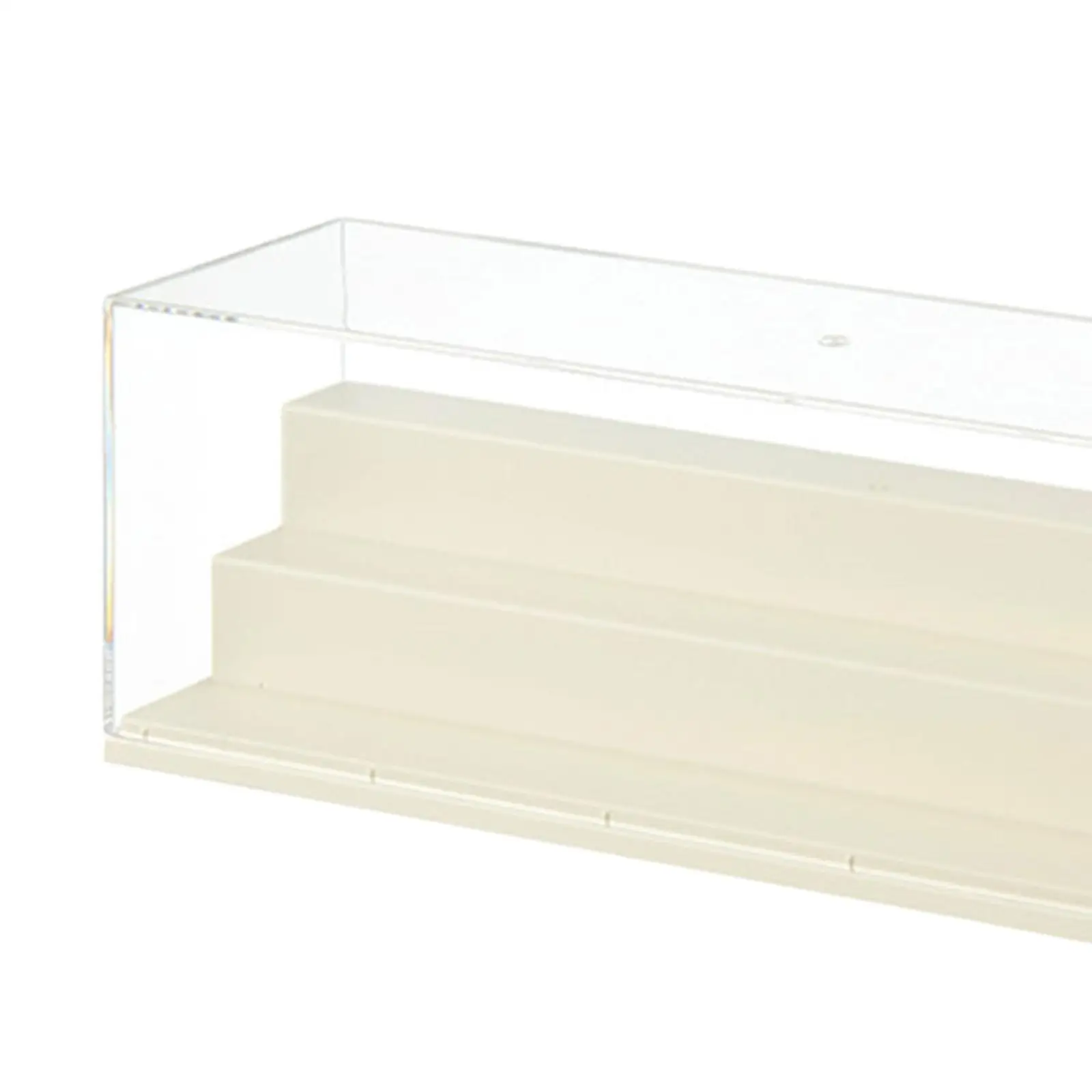 Clear Display Case for Collectibles Dustproof Protection Countertop Cube