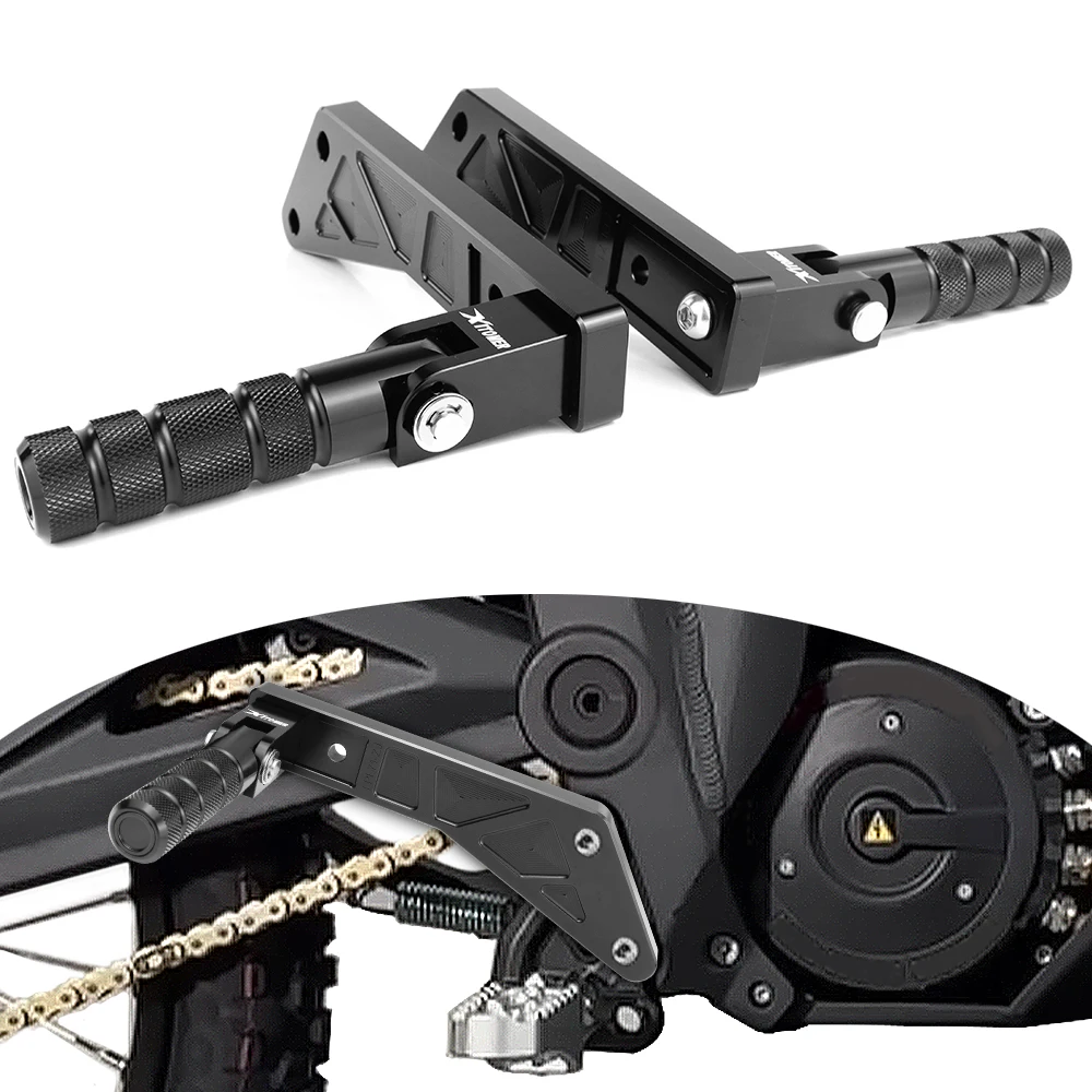 

Motorcycle For Talaria Sting MX3 Sting R MX4 Surron light bee X/S/ L1E Segway X160 X260 Rear Passenger Foot Pegs Pedal Bracket