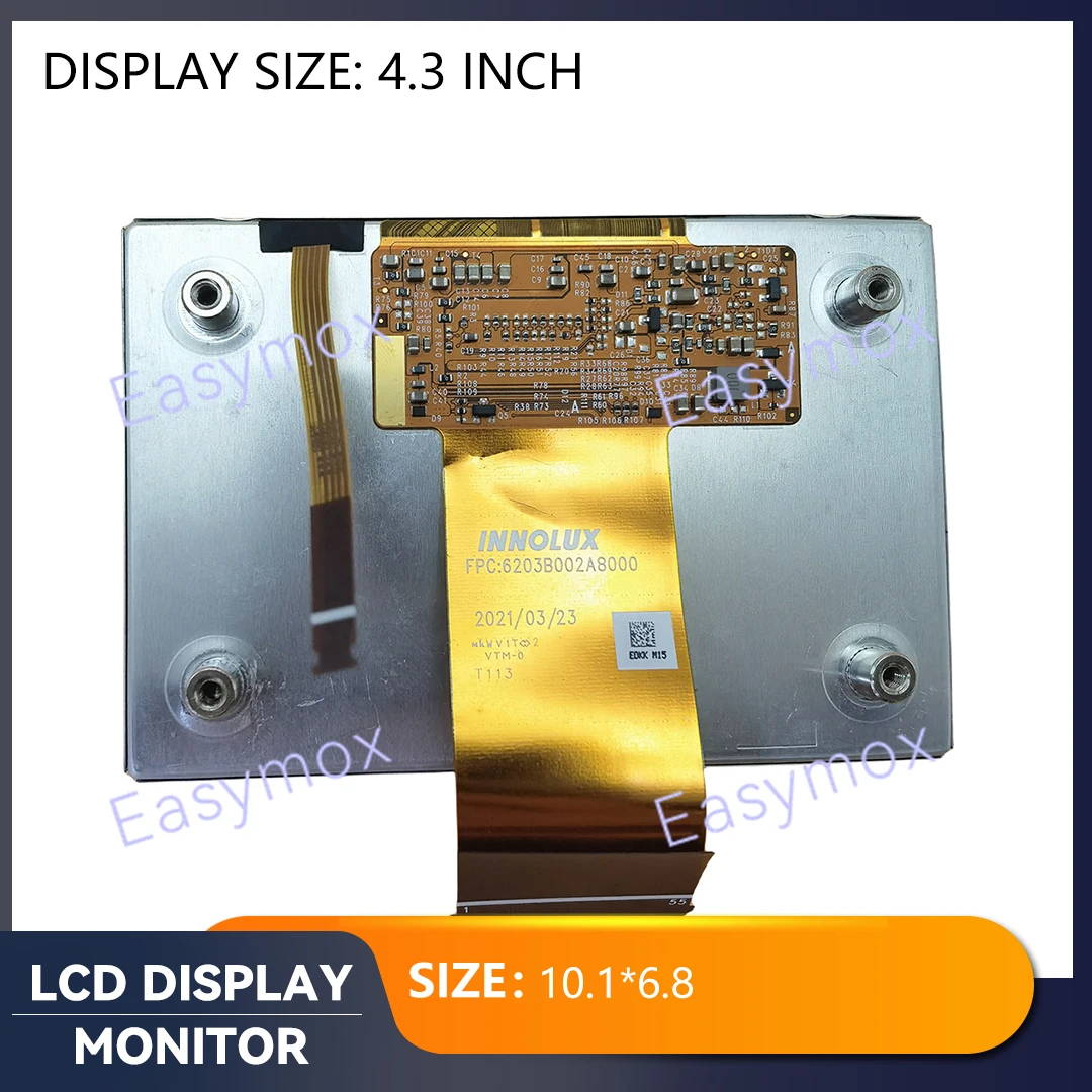 

4.3 Inch LCD Display VTM-0 T113 Video Players Multimedia s Universal Screen Automobile Dashboard Car Rear Camera