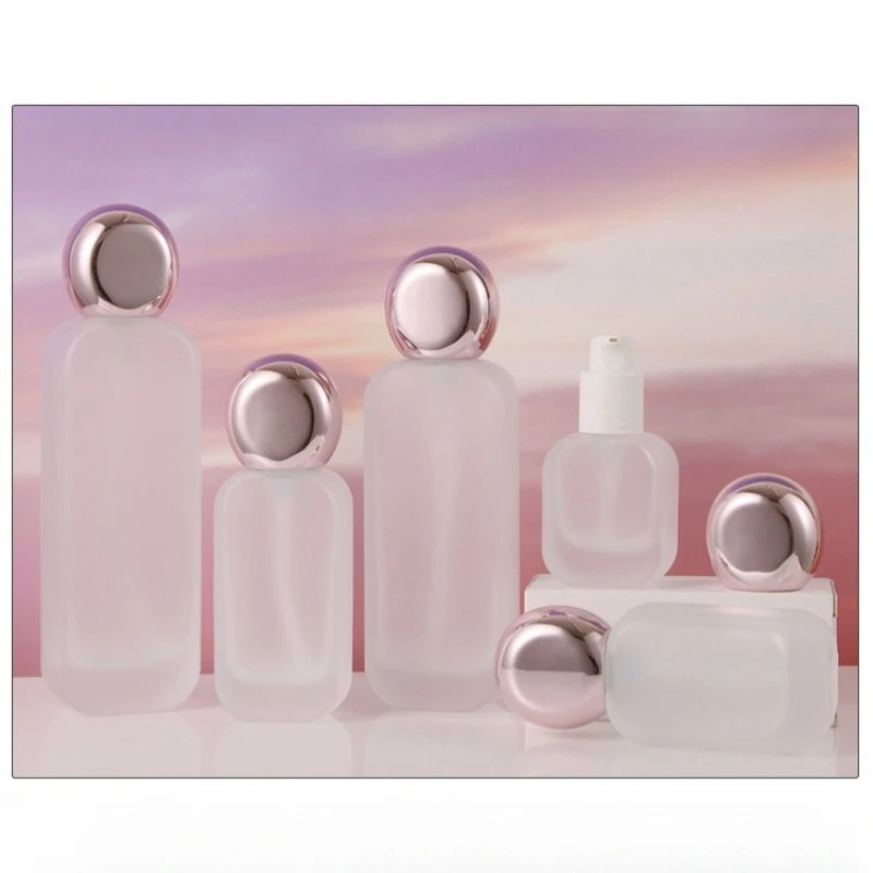 ขวดสเปรย์แก้ว 20 มล.-120 มล. สำหรับน้ำมันหอมระเหย ขวดสเปรย์พ่นละออง ขวดครีม โลชั่น ขวดปั๊มแบบเติมได้สำหรับเดินทาง