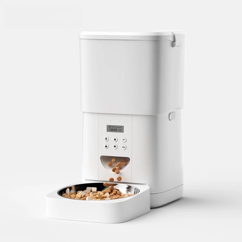 

Pet Feeder 4L Cat Feeder Timed Quantitative Automatic Food Feeder