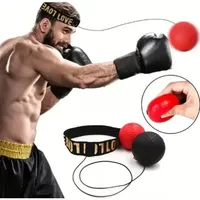 Boxing Punching Ball Head-mounted Fighting Speed Sanda Training Reflex Ball Home Gym Sandbag Fitness Exercise Boxing Equipment