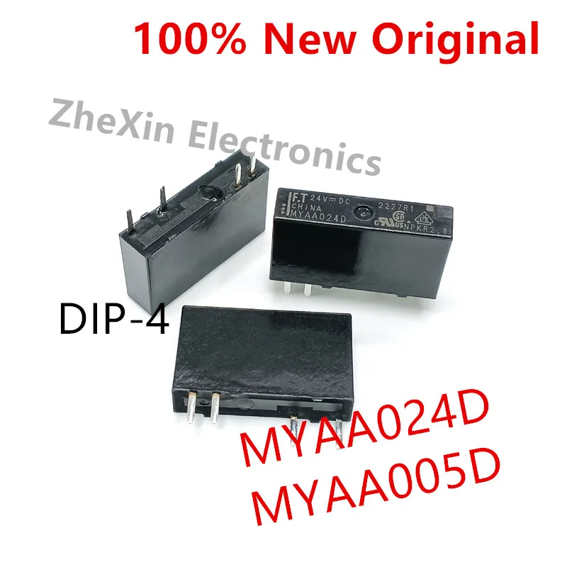 5-10PCS/Lot   MYAA024D 、MYAA012D 、MYAA005D   DIP-4   New Original Universal Power Relay  FTR-MYAA005D 、FTR-MYAA024D、FTR-MYAA012D