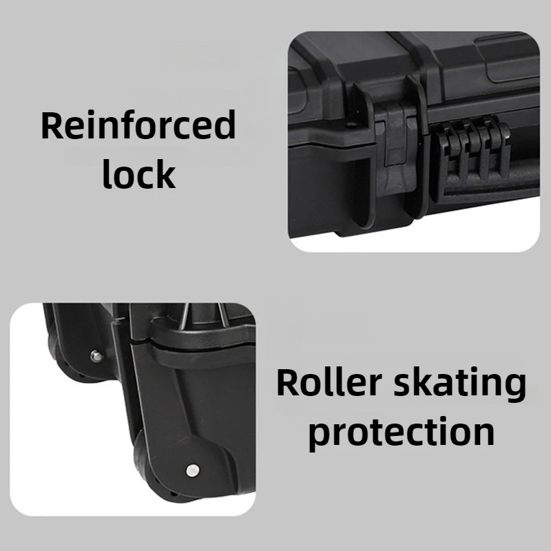 Portable Tool Organizer Box Large Capacity Storage Tool Case Equipment Instrument Toolbox Organizer Waterproof Tools Case