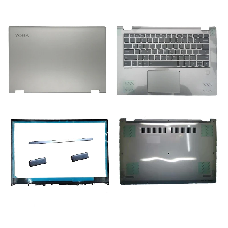 

ForThe New Lenovo YOGA 530-14 Flex 6-14 LCD Back Cover / Front Bezel / Palm Rest Keyboard / Bottom Cover /Shaft Cover