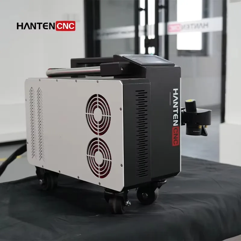 Quality High Tech Handheld Fiber Laser Cleaning Machine For Wood Rust And Paint Removal Stone Compatible