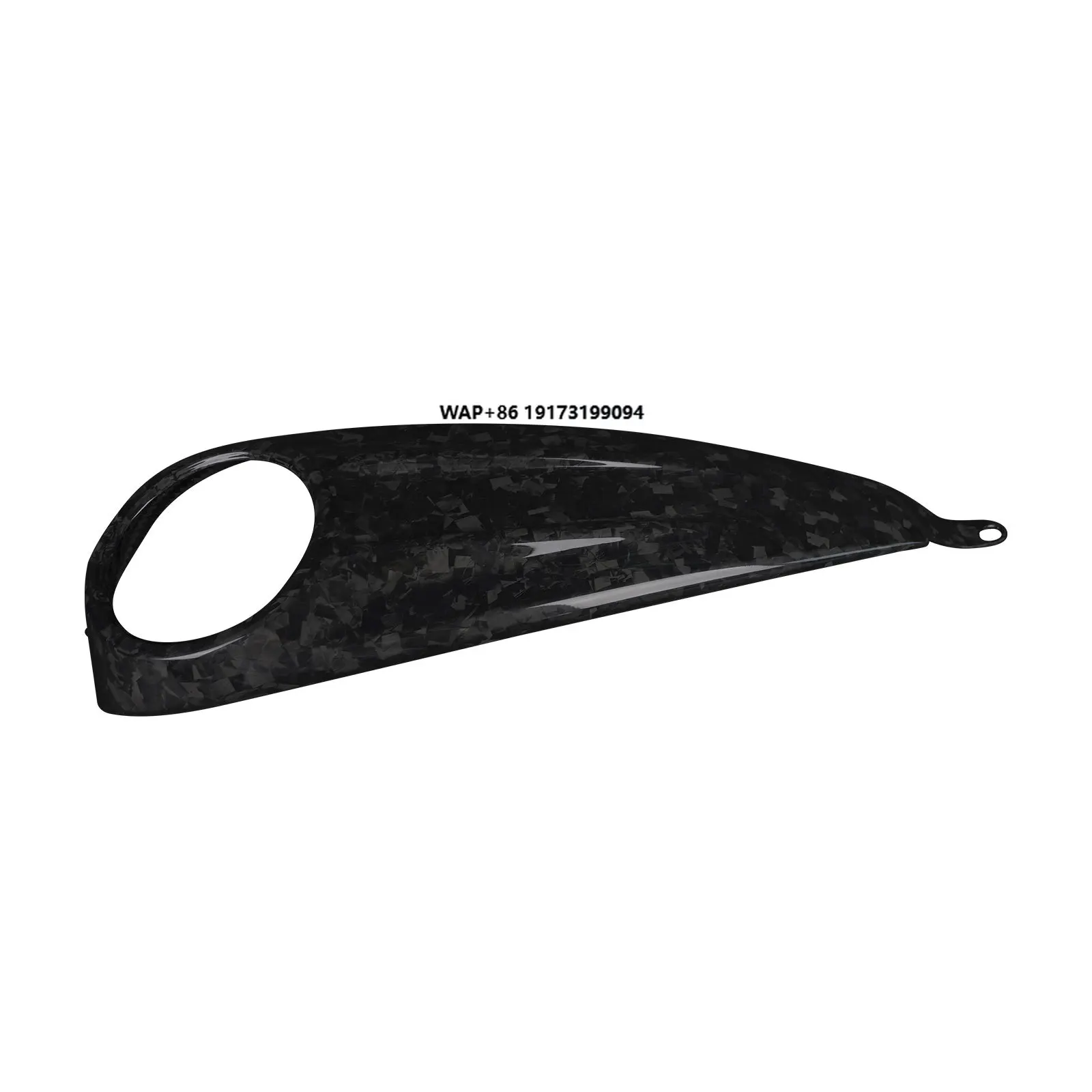 

Glossy Fuel Gauge Mailbox Trim Twill Forged Carbon Motorcycle Fenders for-Harley 23-24-25 Road Glide CVO Cube Engine