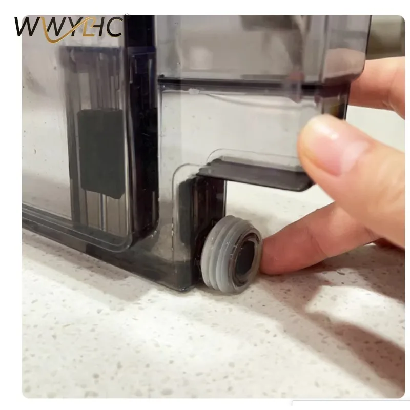 

Оригинальное уплотнительное кольцо для резервуара для воды кофемашины, белое, резиновое, оригинальные запчасти