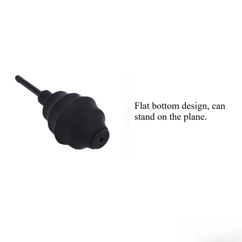 Silicone air blowing powerful dust removal artifact succulent plant root cleaning tool