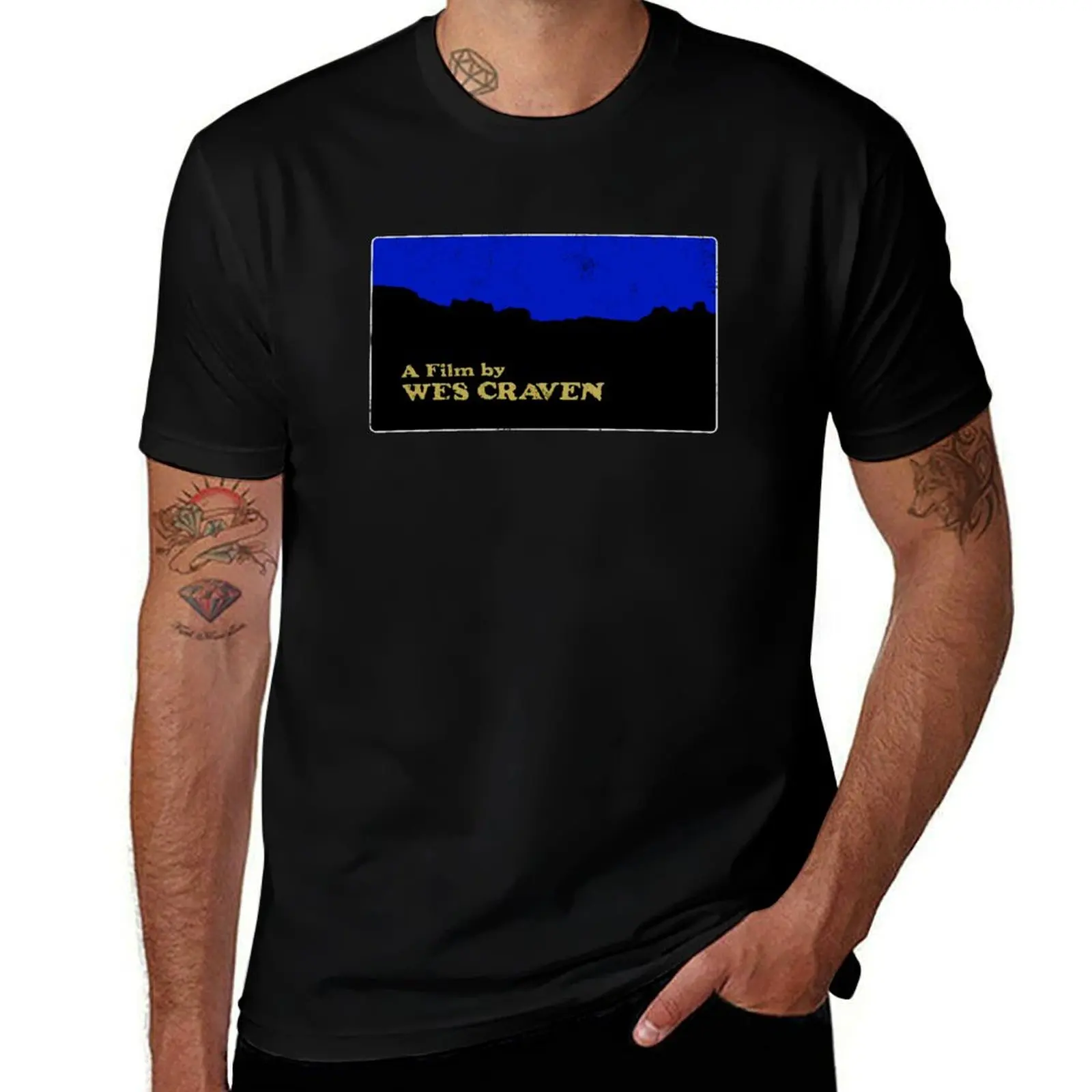 CRAVEN - THE HILLS HAVE EYES T-Shirt Casual Graphic Print Tee T-Shirt