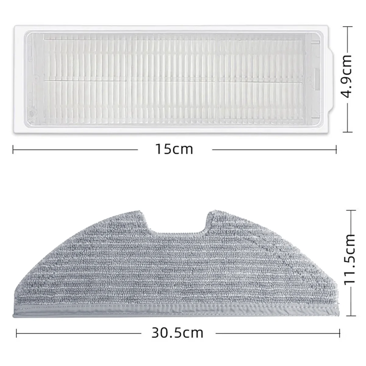 A74X For Xiaomi Mi Robot Vacuum-Mop 2 Pro/Lite MJST1SHW MJSTL Hepa Filter Mop Cloth Main Side Brush Vacuum Accessories