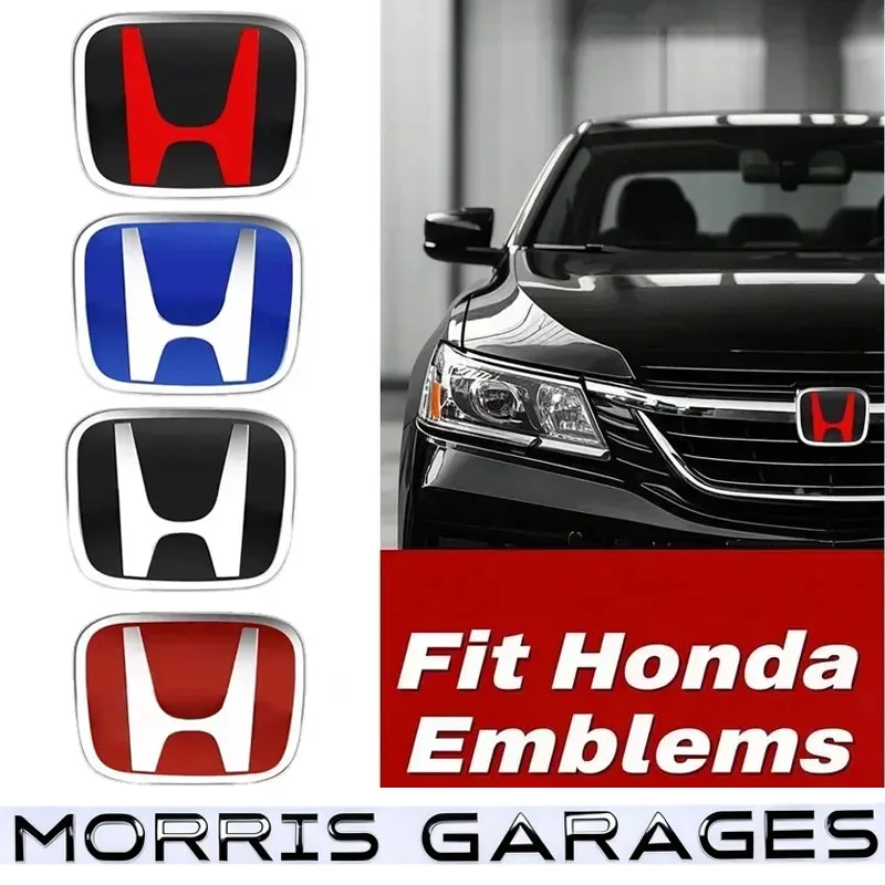 Für Honda Emblem 3D ABS Front- und Heckabzeichen passend für CR-V Civic Accord Jade Crider BREEZE City Motorhaube Kofferraum Logo Zubehör – Detail 4