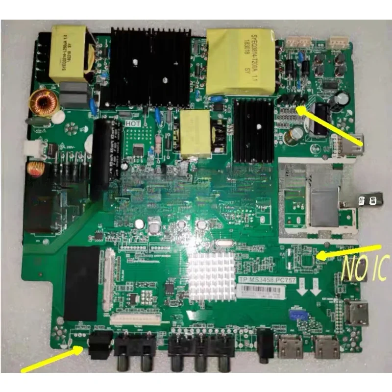 For 37-65inch TP.MS3458.PC757 Motherboard Working 4K Screen for HV550QUB-N81LSC550HJ07-K01