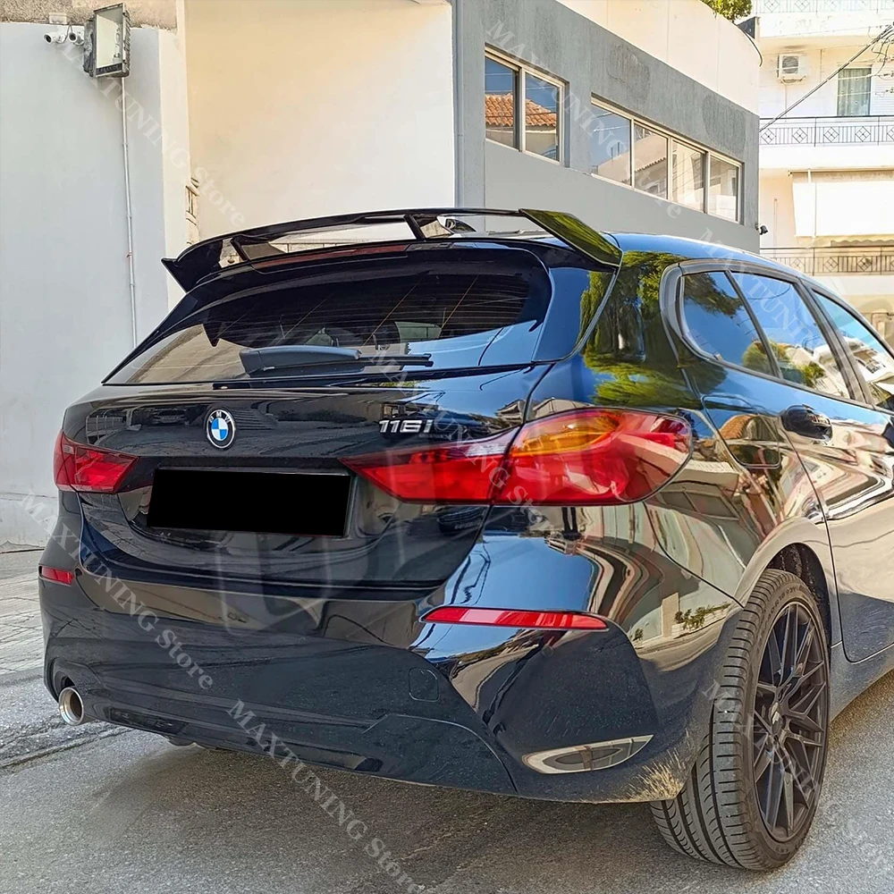 

Задний спойлер для BMW серии 1, F40, хэтчбек 116i 118i 120i 128ti M135i 2019-2024, крылья на крышу багажника автомобиля, внешняя модификация