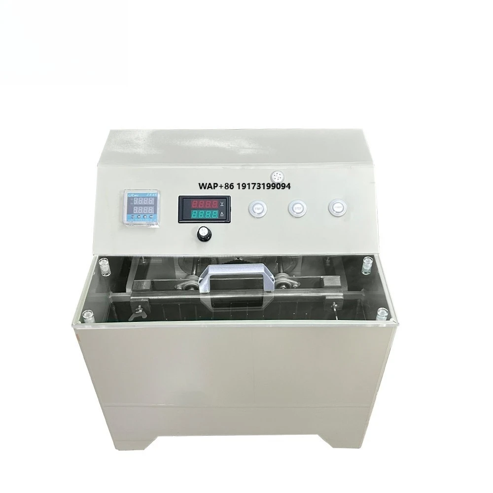 New GR-F3L High Quality Motorized Electrolytic Polishing Machine 20pcs Capacity Gold Silver Copper Polishing Factory Sale