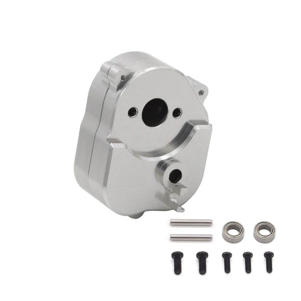 All Metal Transmission Shell Gearbox Housing with Metal Gear for MN82 MN78 1/12 RC Car Gear Box Upgrade Spare Parts