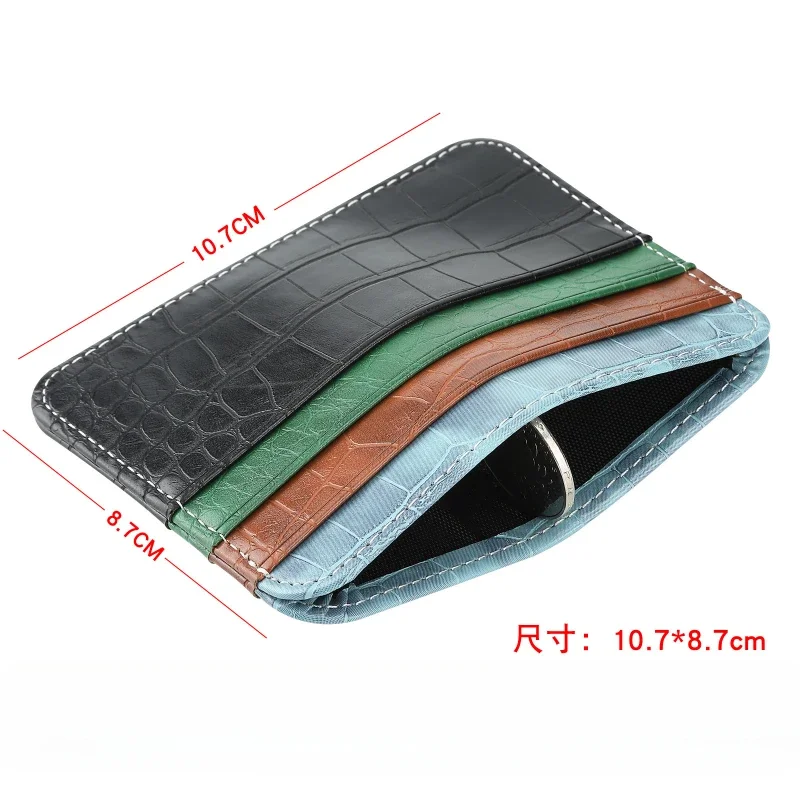 New Crocodile Skin Wallet Men Genuine Leather Small Zipper Short WomanWallets Credit Card Holders Coin Pocket Purse Alligator