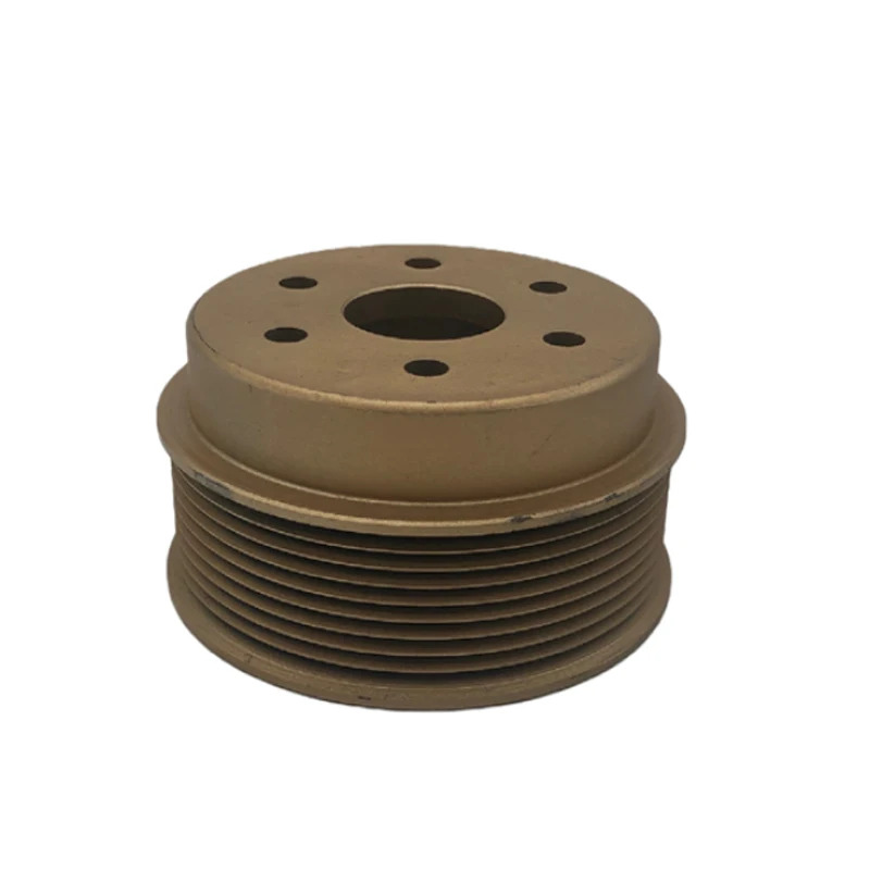 

1 PCS Excavator accessories Water pump pulley engine Water pump pulley FOR komatsu PC200-6 6D95 9 slots