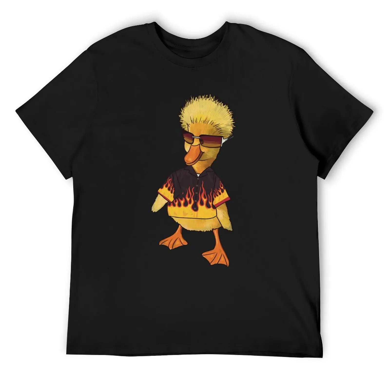 Duck Fieri 남성용 디자이너 티셔츠, 블루 아카이브, 빠른 건조 셔츠, 그래픽 티, 럭셔리 의류