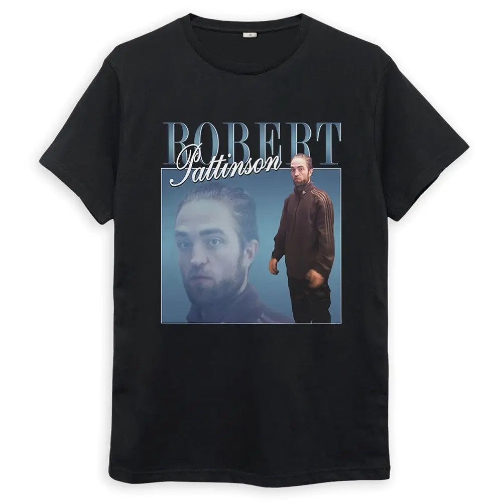 Robert Pattinson Tracksuit Retro Style T Shirt Sizes Cotton ROB 420097