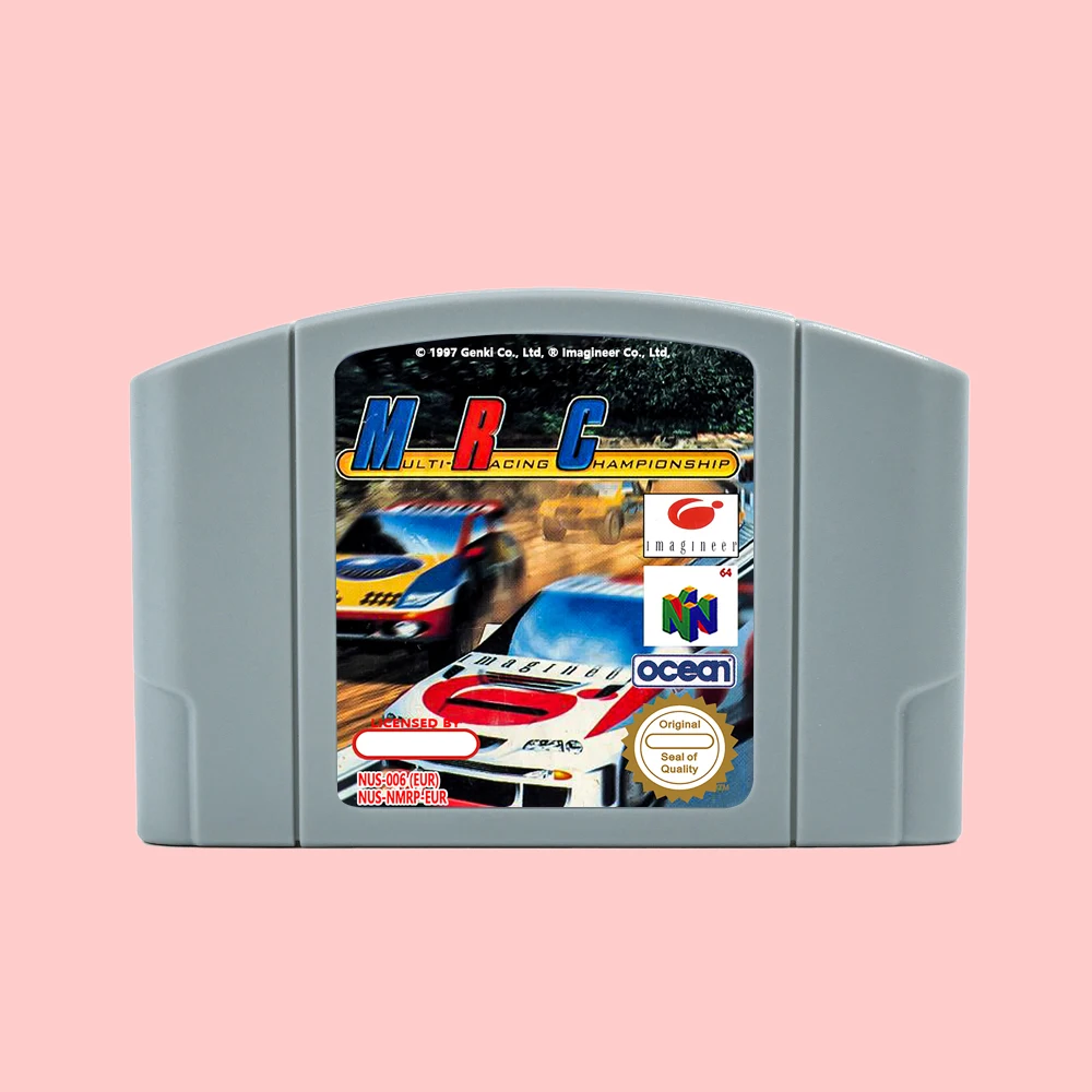 

MRC - Multi Racing Championship Game Cartridge For N64 EUR PAL Retro 64 Bit Game Consoles