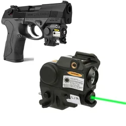 Tactical Compact Taurus G2 G2c G3 G3c Pistol Gun Light Flashlight Red Green Laser Sight For Self Defense LS-CL1 With Battery