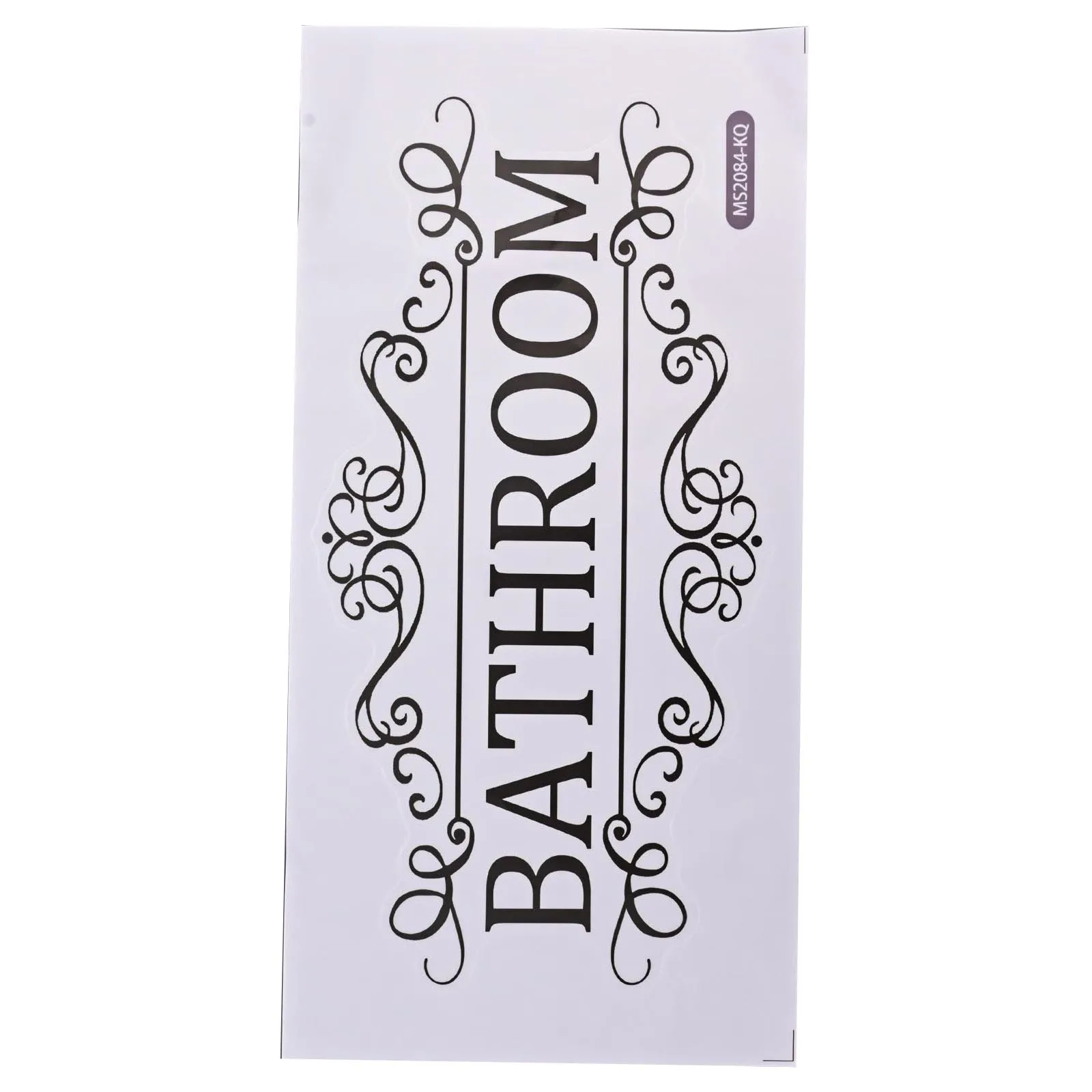 Bathroom Toilet Washroom Decoration Home Decor Bathroom Rules Door Sign Vinyl Quotes Lettering Words Wall Stickers Decals Art