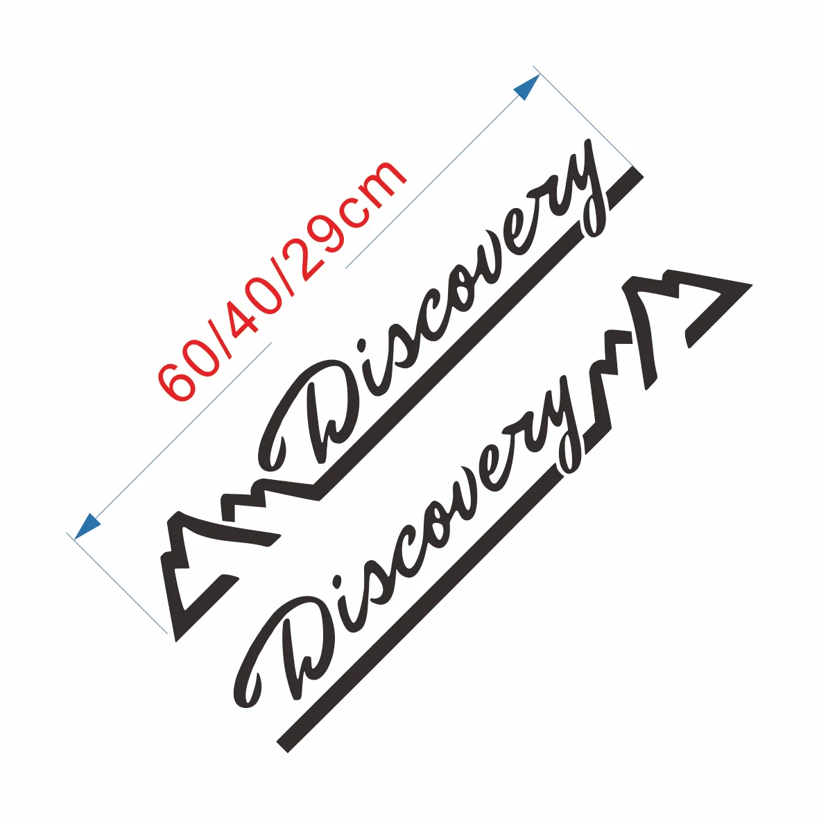 

Upgrade Your Land Rover Discovery! 2 Pcs Stunning Mountain Graphics Side & Bumper Stickers for Models 1 - 5