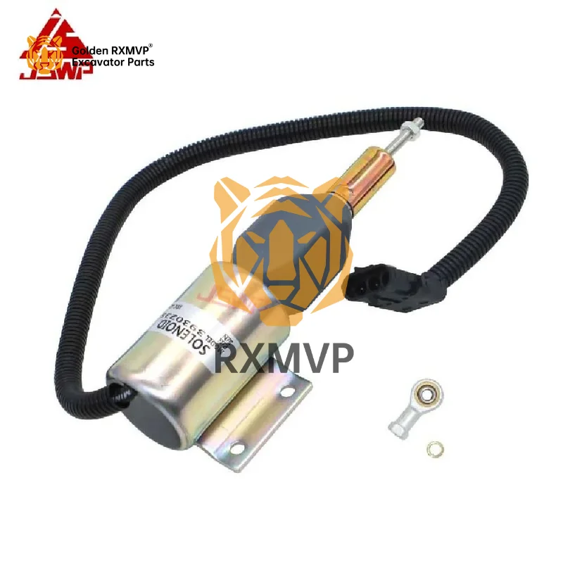 12V Engine 6C 8.3 Stop Solenoid Valve 3930235 Fuel Shutdown Solenoid SA-4348-12 for Cummins Excavator