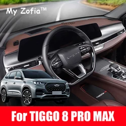 For CHERY TIGGO 8 Pro Max 2023 2024 2025 Car Dashboard Cover Mat Protective Pad For Dash Board Sunshade Carpet Anti-UV Dashmat