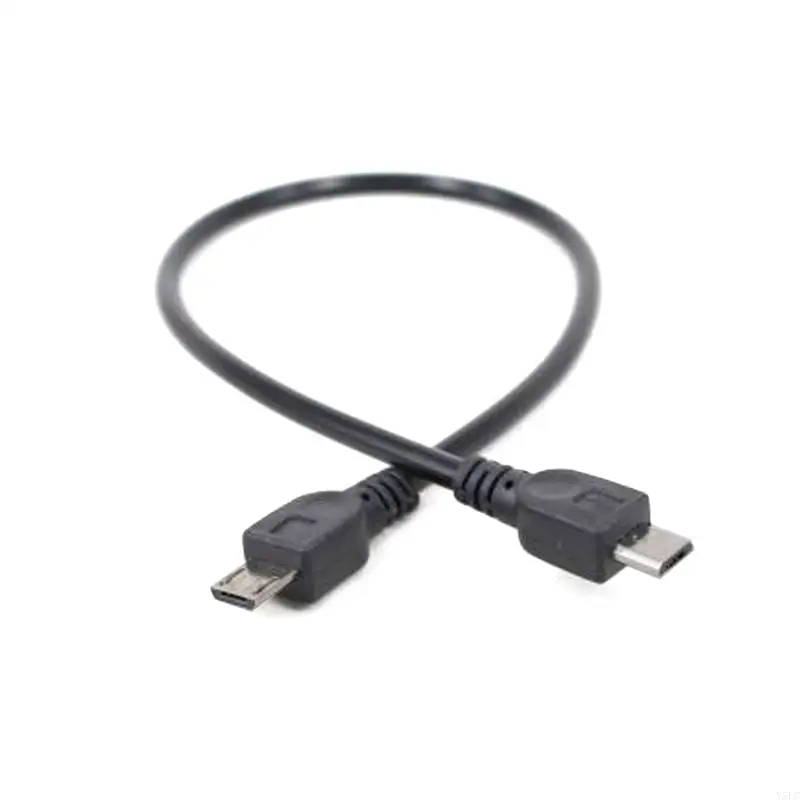 Y5LC 25cm micro USB macho a micro usb macho cable sync otg cable cable cable teléfono
