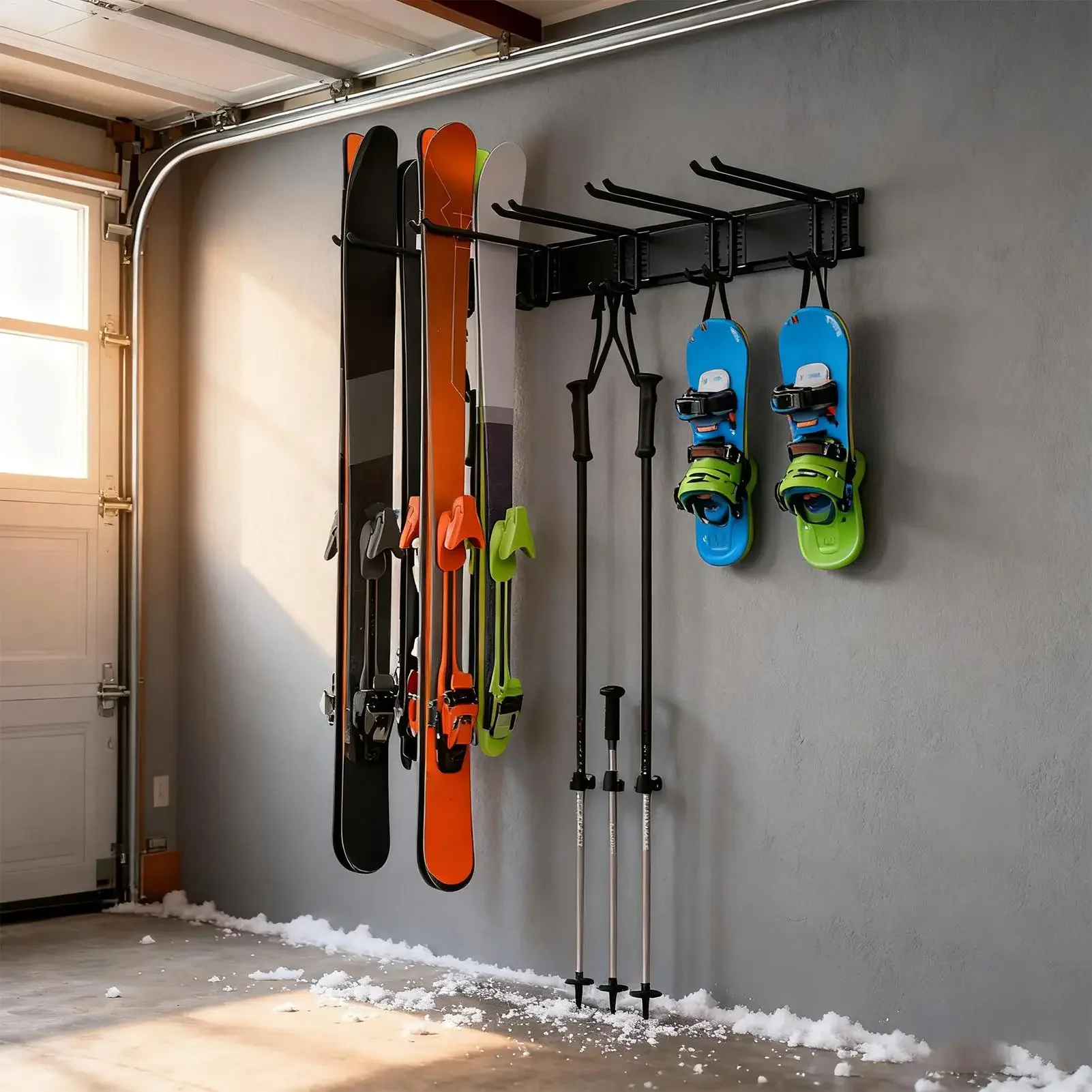 snowboard-rack-wall-mount-ski-board-storage-rack-with-6-hooks-heavy-duty-non-slip-ski-storage-holder-for-indoor-outdoor-home