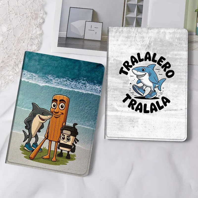 

‌Tralalero TungTungTungSahur Gift Tablet Case For Samsung Tab Galaxy S6 S11 A A7 A8 A9 A11 10.1 10.4 10.5 Plus Lite