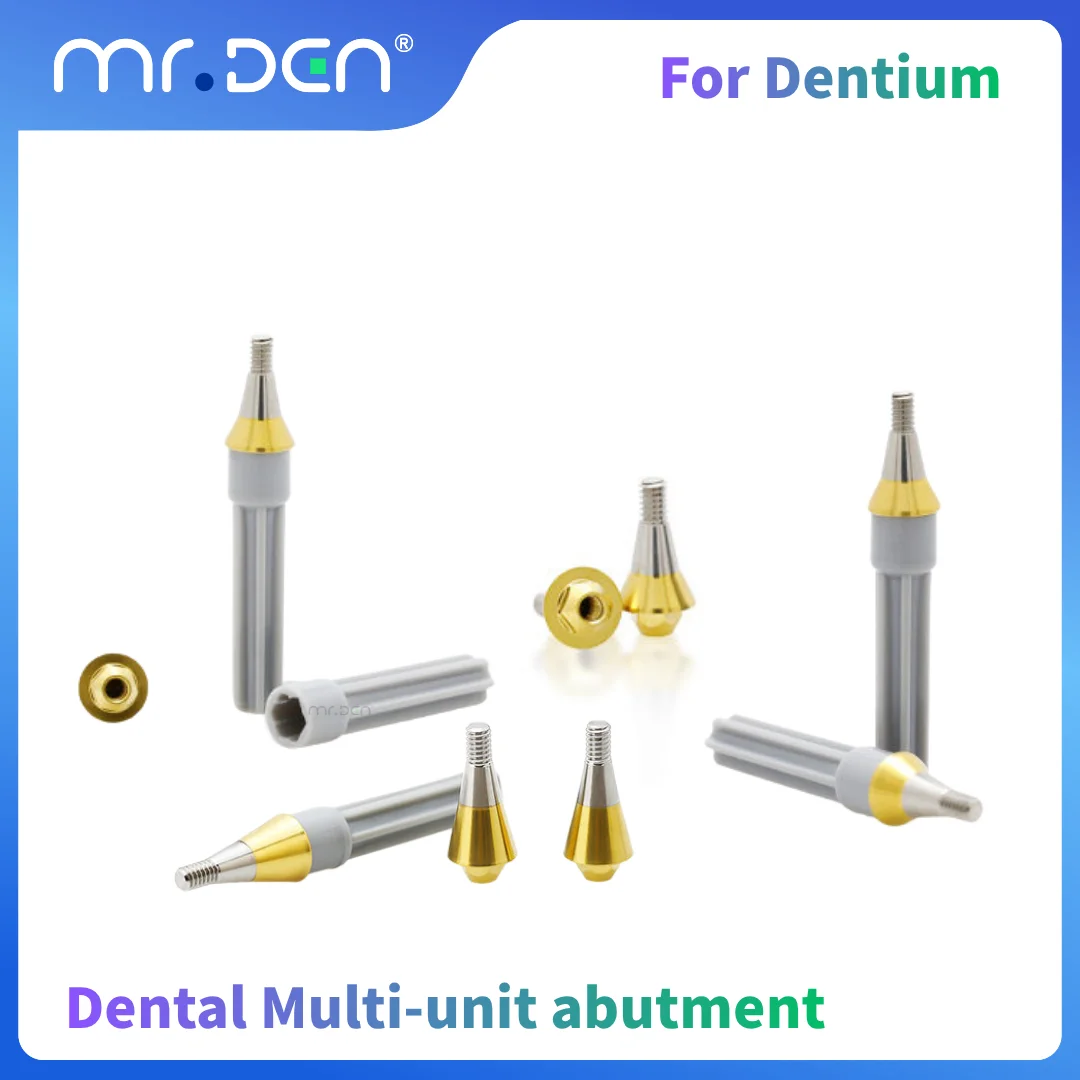 10 Sets Dental Multi-Unit Abutment Fit for Dentium System - Lab Training Use Only