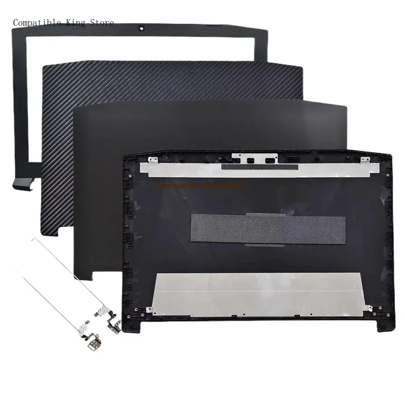 L New Housings For Acer Nitro 5 N17C1 AN515-51 AN515-52 AN515-53 Laptops LCD Back Cover Screen Case Front Bezel Frame LCD Hinges