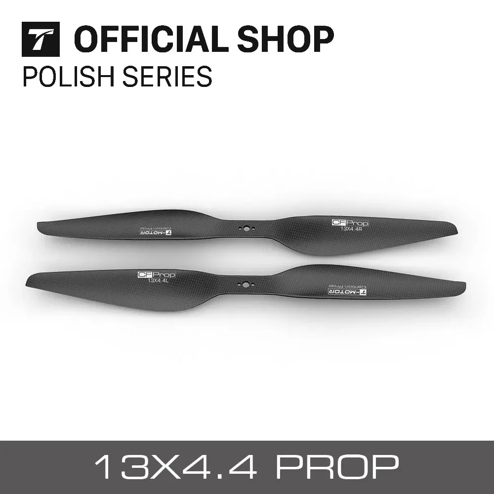 

T-Motor P13*4.4 prop-2PCS/PAIR P13x4.4 Propeller Professional Carbon Fiber Prop For UAV RC Drone Aircrafts