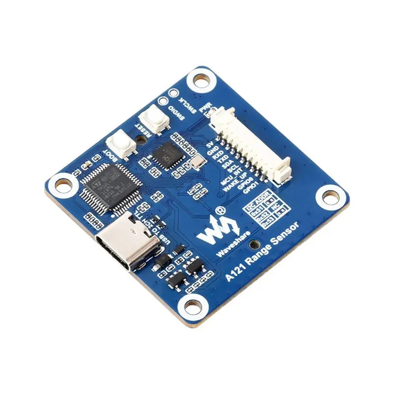 Waveshare A121 Range Sensor 60Ghz Millimeter-Wave Range Module For Human Presence And Motion Detection PCR Technology