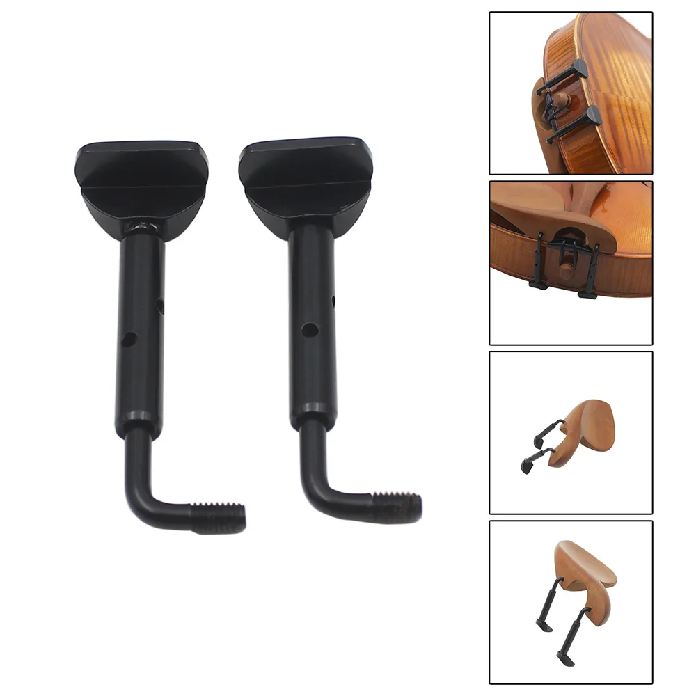 Violine Kinnhalter Klemme Kinnhalter Schrauben Hohe Qualität Saiteninstrument Zubehör 3/4 4/4 Violine Musik Werkzeuge Teile – Detail 1