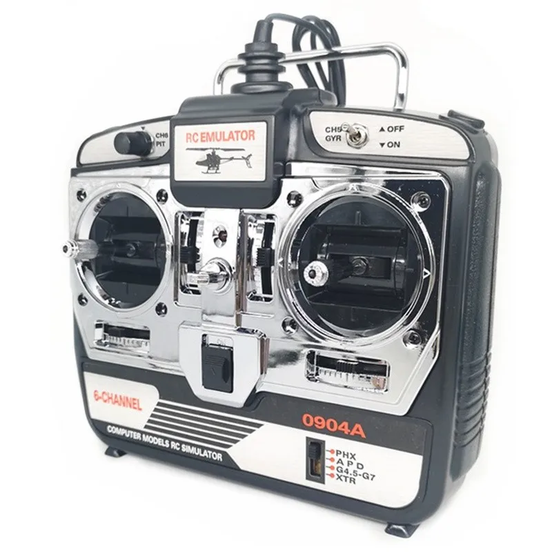 اليد اليمنى خنق فينيكس محاكاة كلب مشفر 6.0 نموذج الطائرة بدون طيار التدريب RC تحكم FPV معبر الطائرات الجناح الثابت