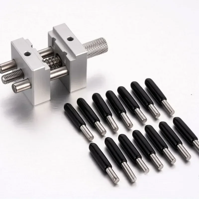 Bench Vise 304 Stainless Steel Clamp Multifunctional Handheld Metal Mini Model Making Fixed Clamp DIY Crafts Modified Vise Tool