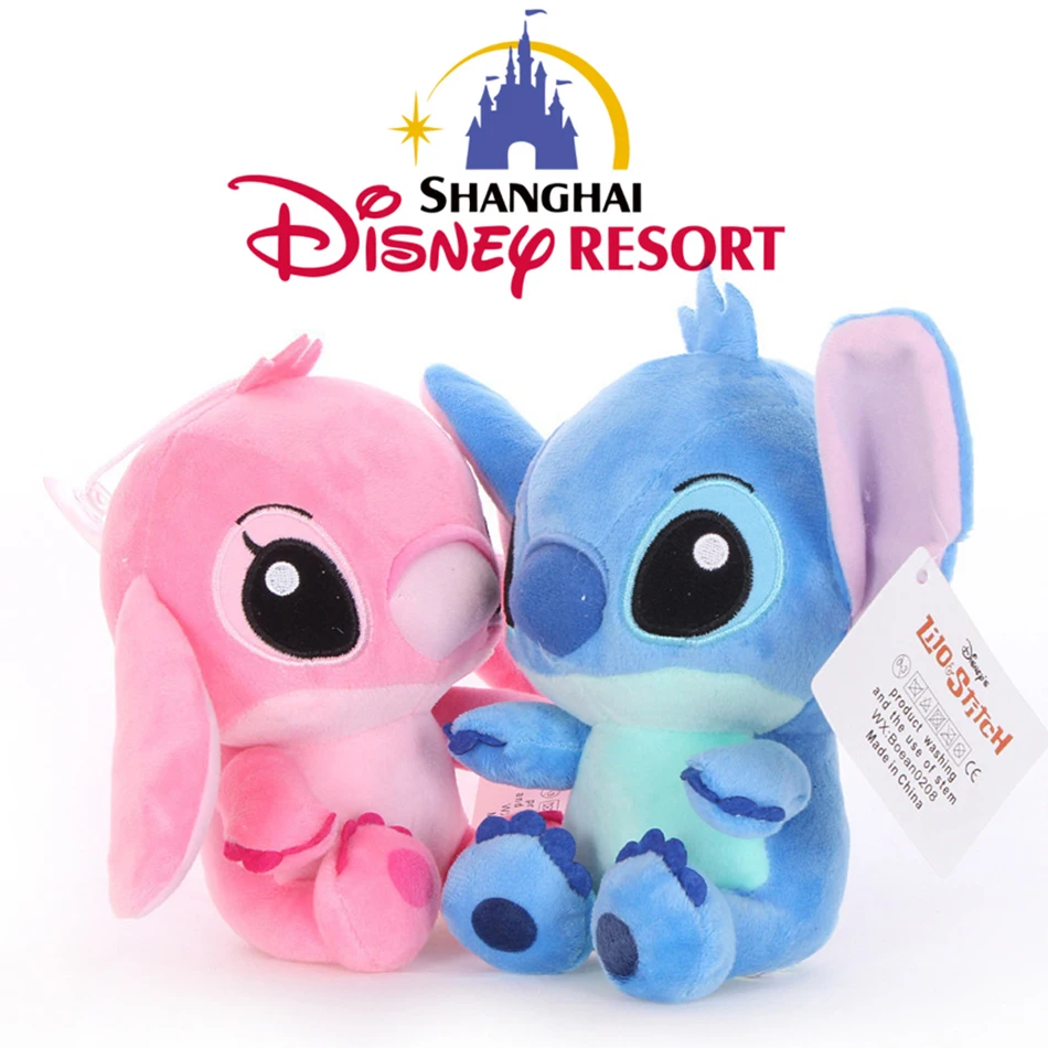 

Disney 18cm Original Plush Stitch Baby Movie Cartoon Model Doll Children Action Figures Stuffed Toys Pendant Gifts