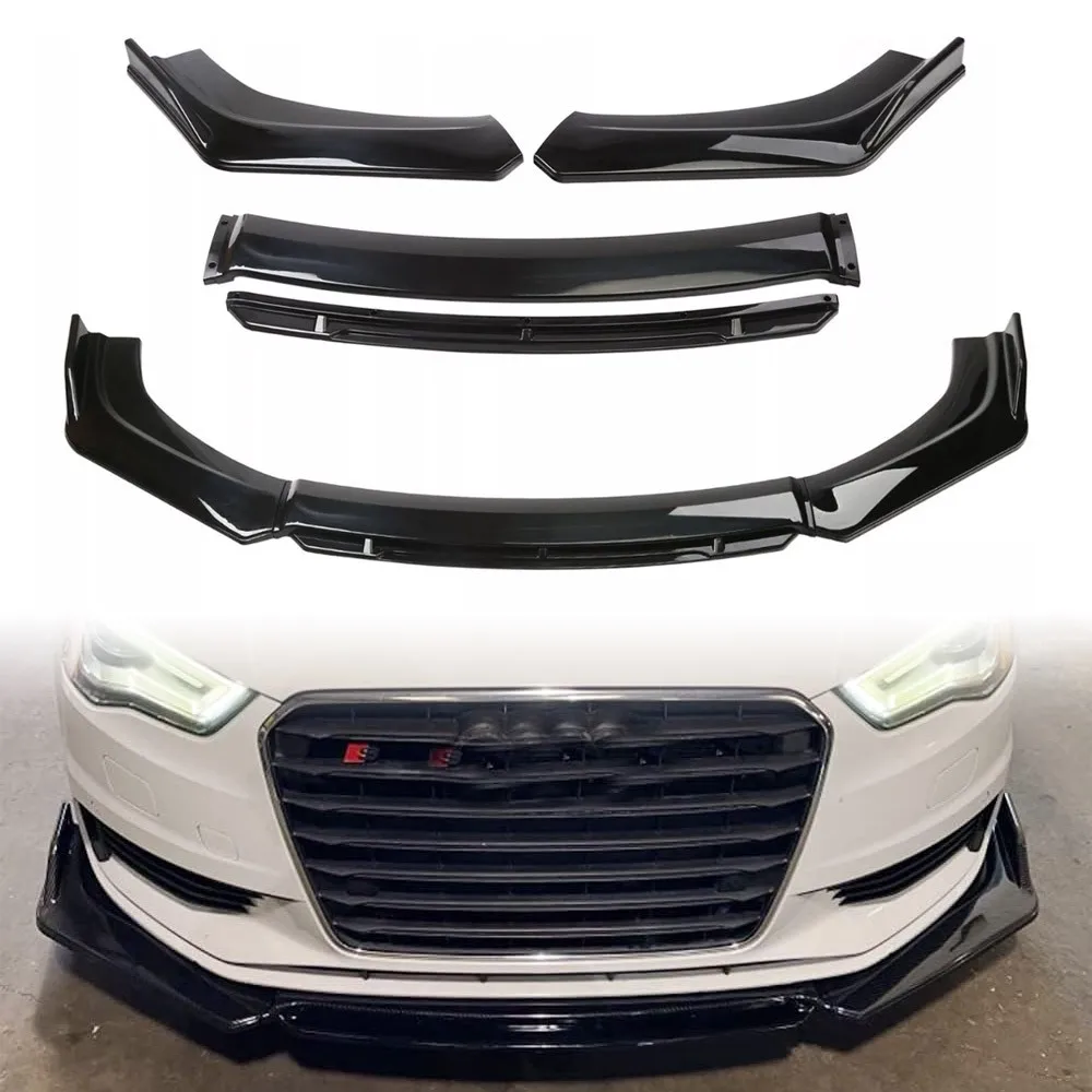 

Накладка на передний бампер для LEXUS IS200T IS250 IS350 GS350, спойлер-сплиттер, глянцевая