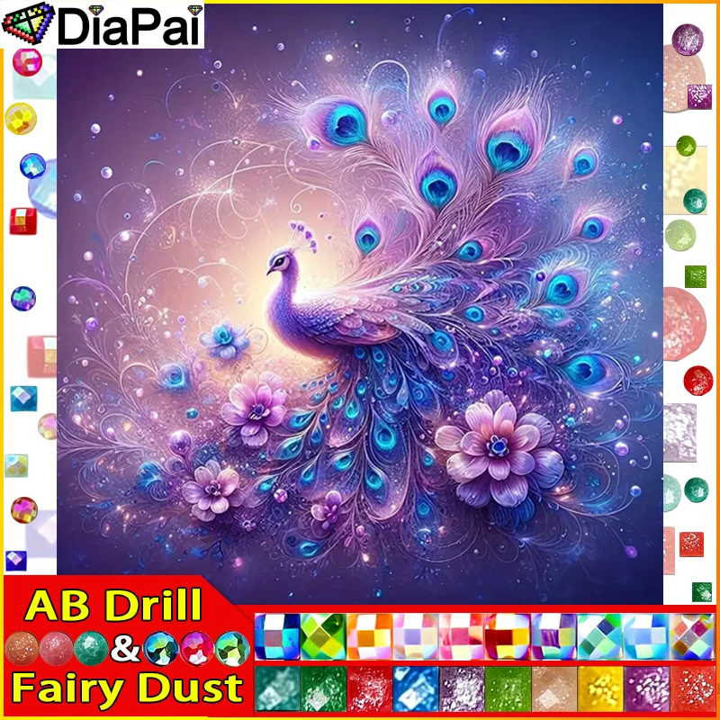 DIAPAI Fairy Dust AB 5d Diamond Painting Full Square/Round