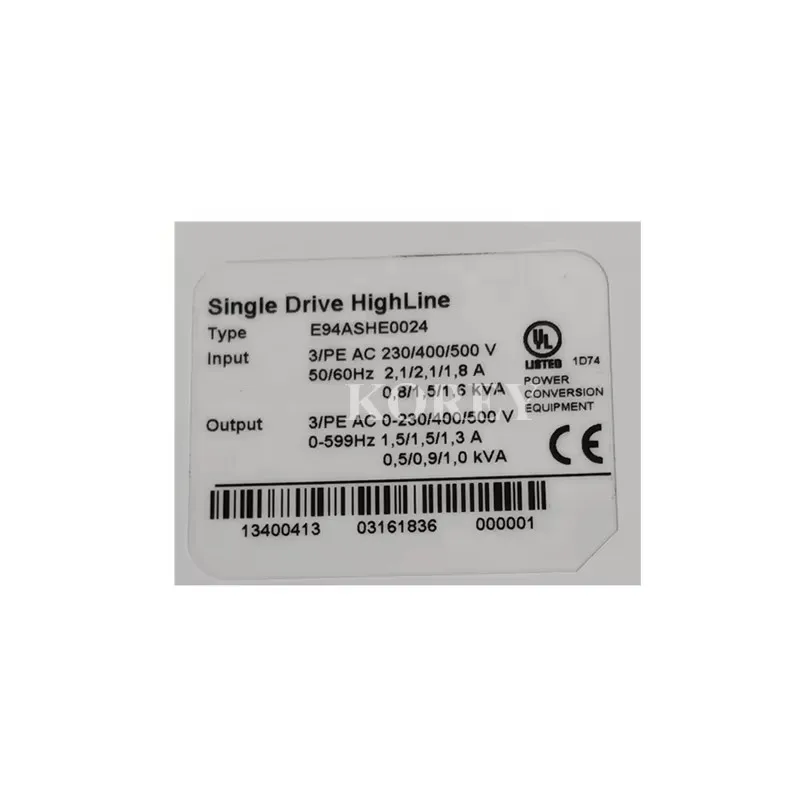 E9400 Series Single Servo Driver HighLine E94ASHE0034